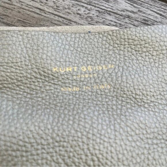 Kurt Geiger London Violet Leather Horizontal Tote Bag - Picture 2 of 7